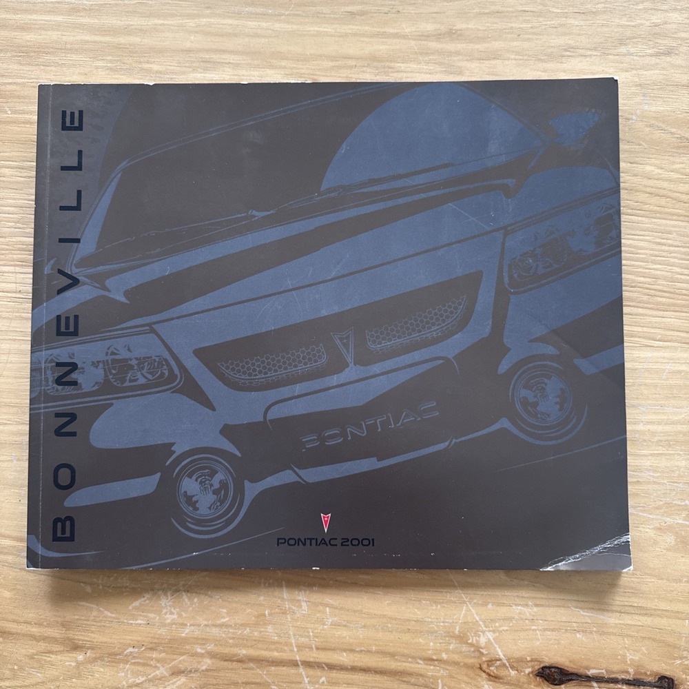ORIGINAL 2000 PONTIAC BONNEVILLE SALES BROCHURE 10" X 12" 28 pg